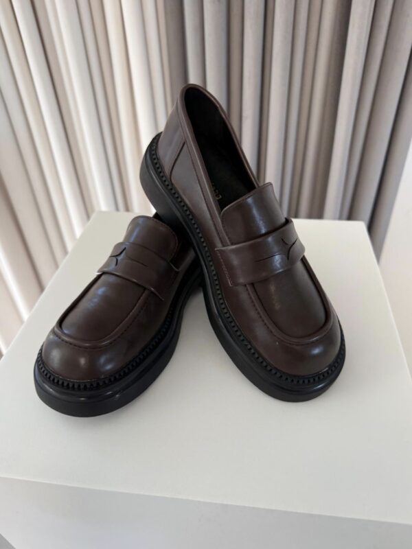 Paris dame Loafers, brun