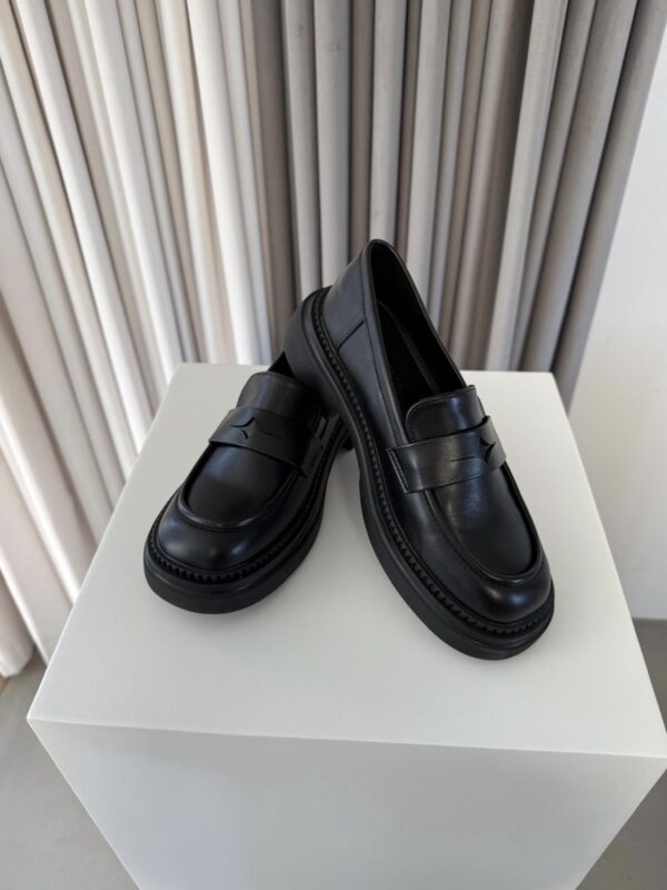 Paris dame Loafers, sort