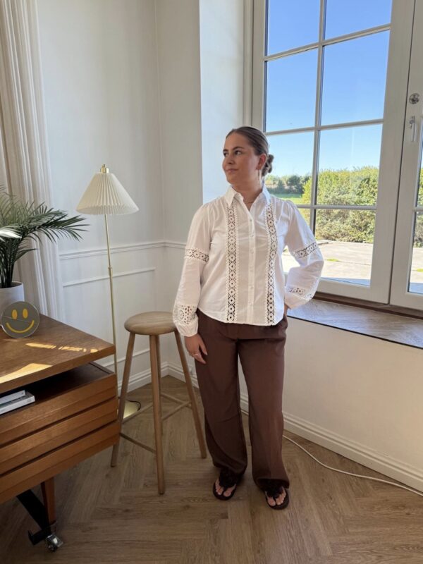 ELLA Business busker I casual og elegant look, Brun