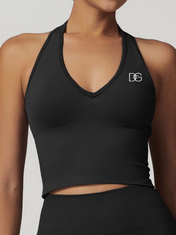 Reliable Sports Long top Bra Black