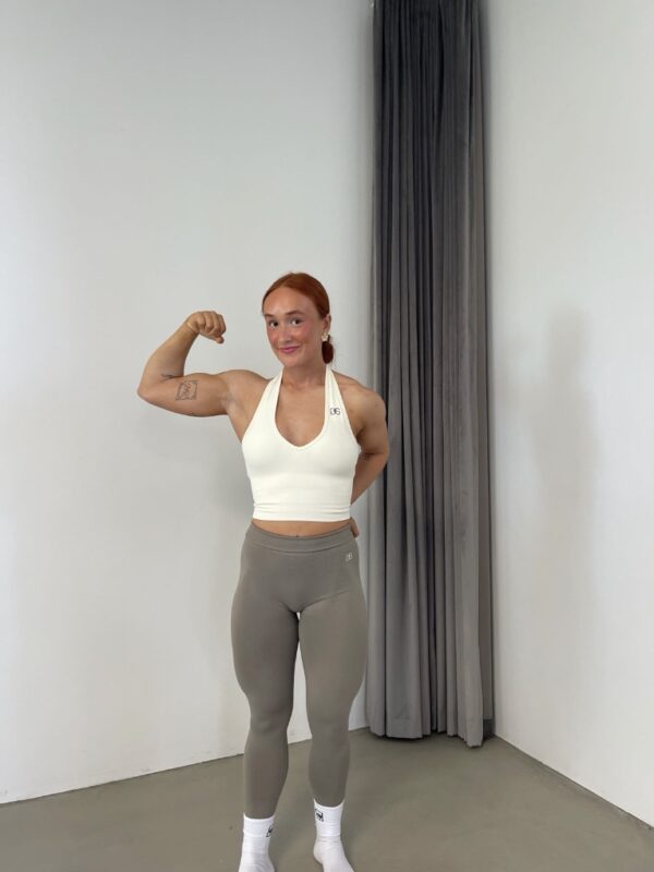 Reliable Sports Bra Long Top Hvid